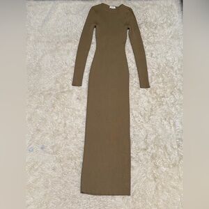 Meshki Ribbed Maxi Dress - Size Small